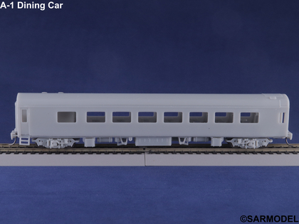 2 Car Set - SAR A-1 Dining Car and AA-1 Kitchen and Staff Car