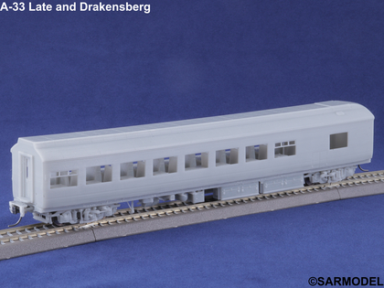 SAR A-33 Dining Car - 1939 Blue Train and Drakensberg Express