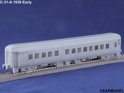 SAR C-31-A Sleeper Car - 1939 Blue Train and Drakensberg Express