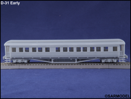 SAR D-31 Composite First and Second Class Passenger Carriage