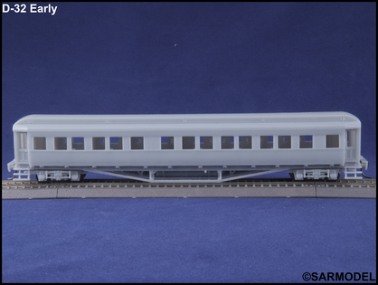SAR D-32 Composite First and Second Class Passenger Carriage