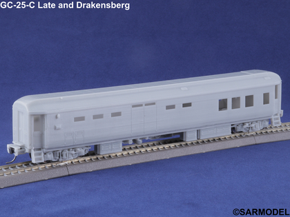SAR GC-25-C Segregation Van - 1939 Blue Train and Drakensberg Express