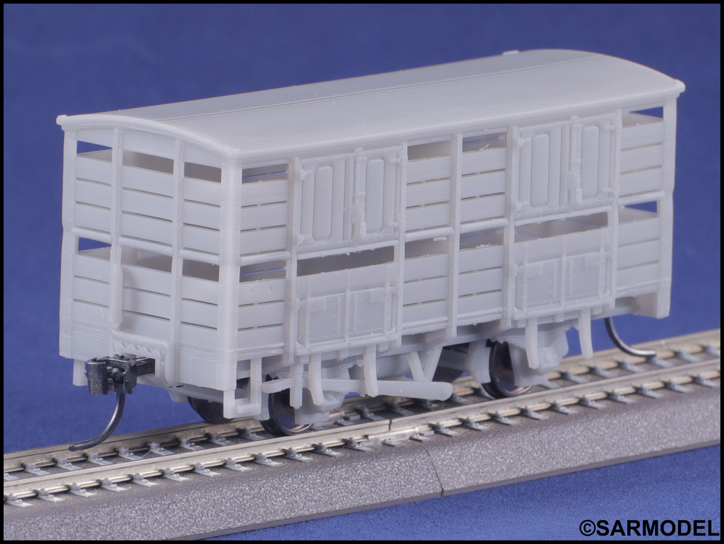 IZ-12 Short Double-Deck Livestock Car